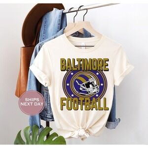 Limited Retro Baltimore Football Shirt, Baltimore Football Shirt